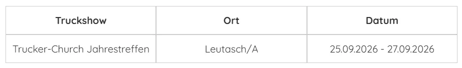 Tischkarte